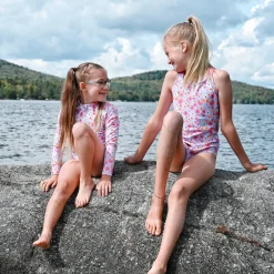 Kids Look Flowers Swimsuit 2-14y