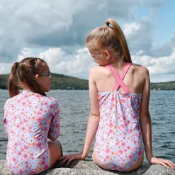 Kids Look Flowers Swimsuit 2-14y