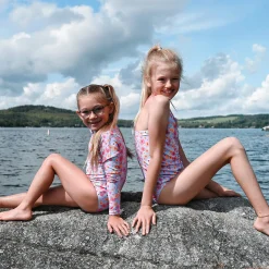 Kids Look Flowers Swimsuit 2-14y