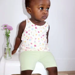 Kids Camp by Birdz Flowers Tank Top 2-8y