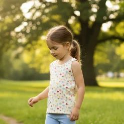 Kids Camp by Birdz Flowers Tank Top 2-8y