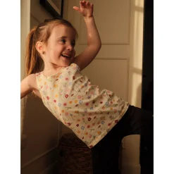 Kids Camp by Birdz Flowers Tank Top 2-8y