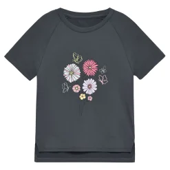 Kids Color Kids Sportswear|Tops>Flowers T-shirt 4-8