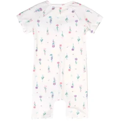 Kids Nano Swimsuits>Flowers Uv Swimsuit 2-4