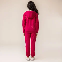 Kids Nano Flowers Zip Hoodie 2-12