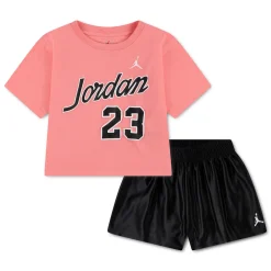 Kids Jordan Sportswear|Outfit Sets>Flowy Durasheen Short Set 4-6x