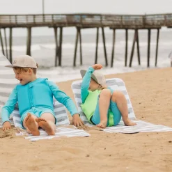 Kids Current Tyed Fold Out Beach Lounger