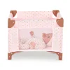 Babi Dolls>Folding Playpen for Baby Doll - Pink Stars