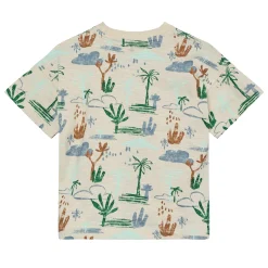 Kids/BOY En Fant Tops>Foliage Aop T-shirt 3-10