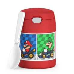 Kids Thermos Tableware|Bottles & Insulated Bottles>Food Jar 290ml - Mario Kart