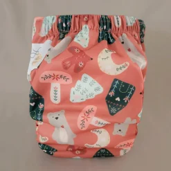 BOY La Petite Ourse Forest Cloth Diaper 8-35lb