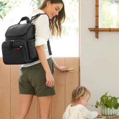 Skip Hop Diaper Bags|Diaper Bags>Forma Backpack Diaper Bag - Black