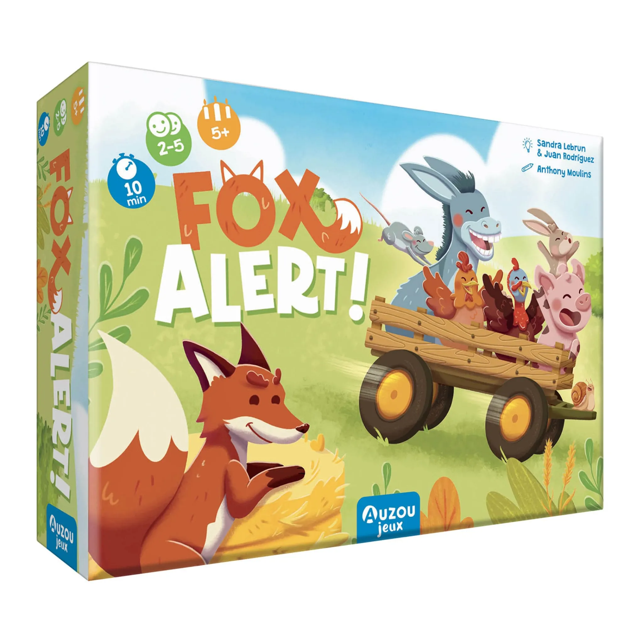 Kids Auzou Board Games>Fox Alert!