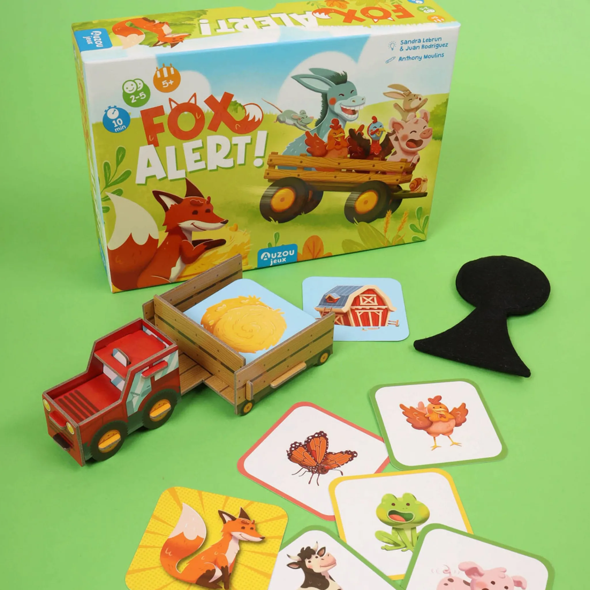 Kids Auzou Board Games>Fox Alert!