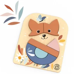 Kids Speedy Monkey Fox Puzzle