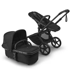 Kids Bugaboo Strollers|Strollers & Trailers>Fox5 Renew Complete Stroller - Black / Black