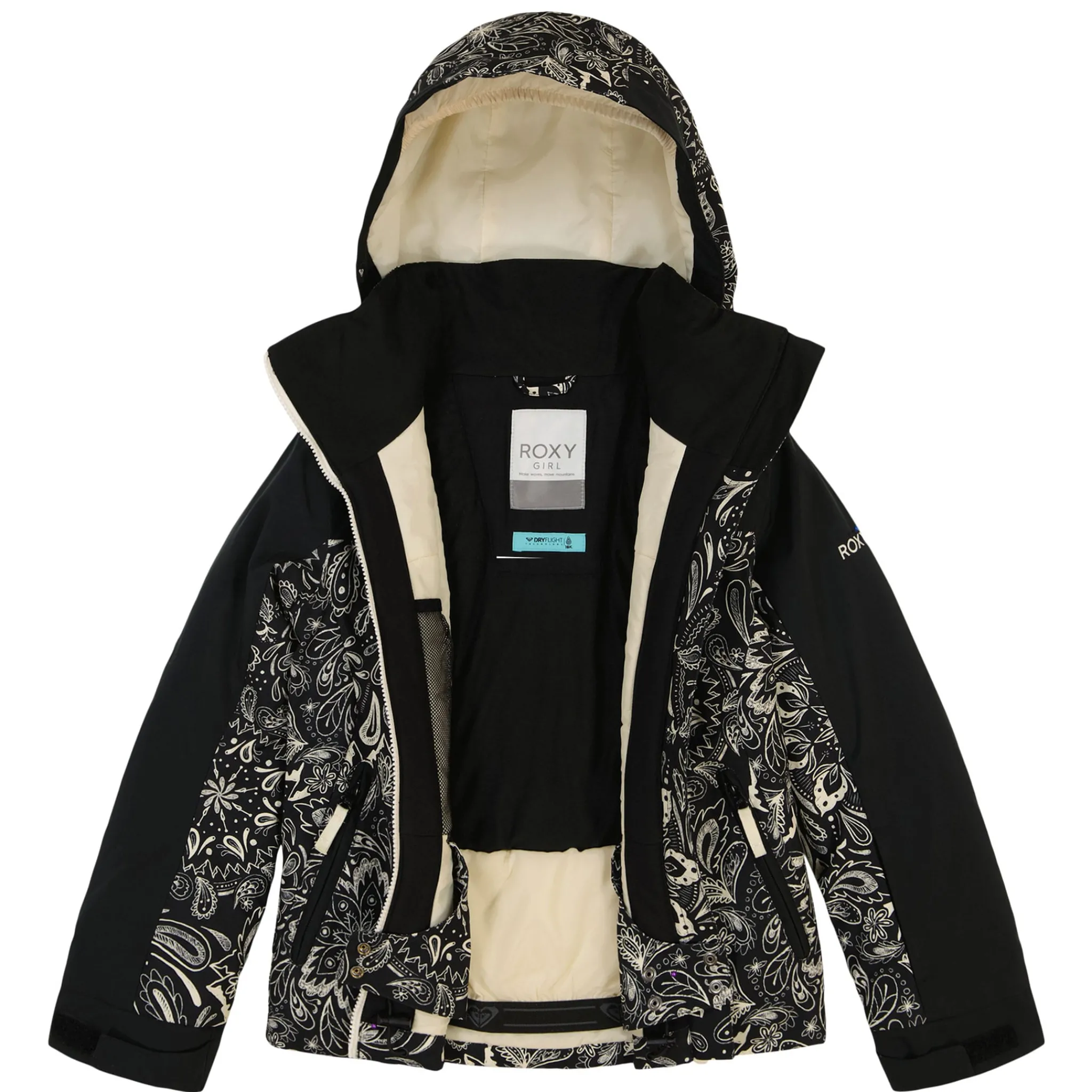 Kids Roxy Free Jet Block Jacket 8-16y