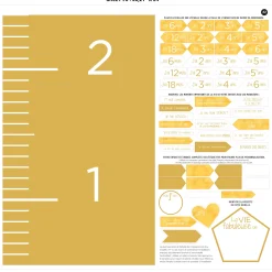 Clement - Impressions FRENCH Growth Chart - Ochre