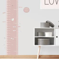 Clement - Impressions FRENCH Lux Modern Growth Chart - Pink