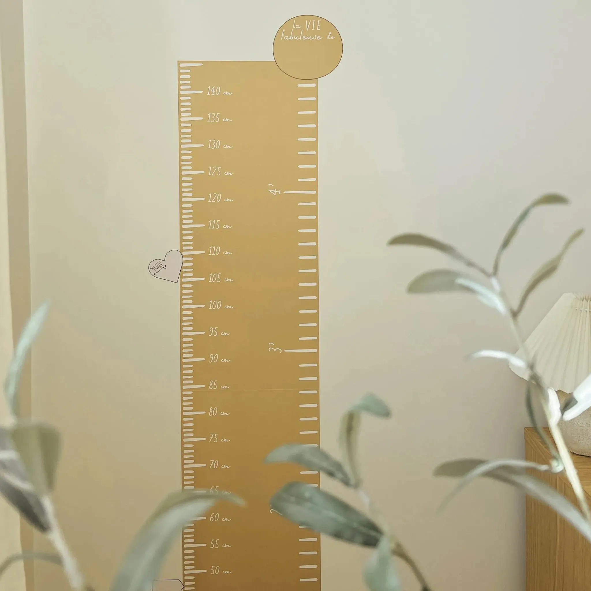 Clement - Impressions FRENCH Lux Modern Growth Chart - Ocher