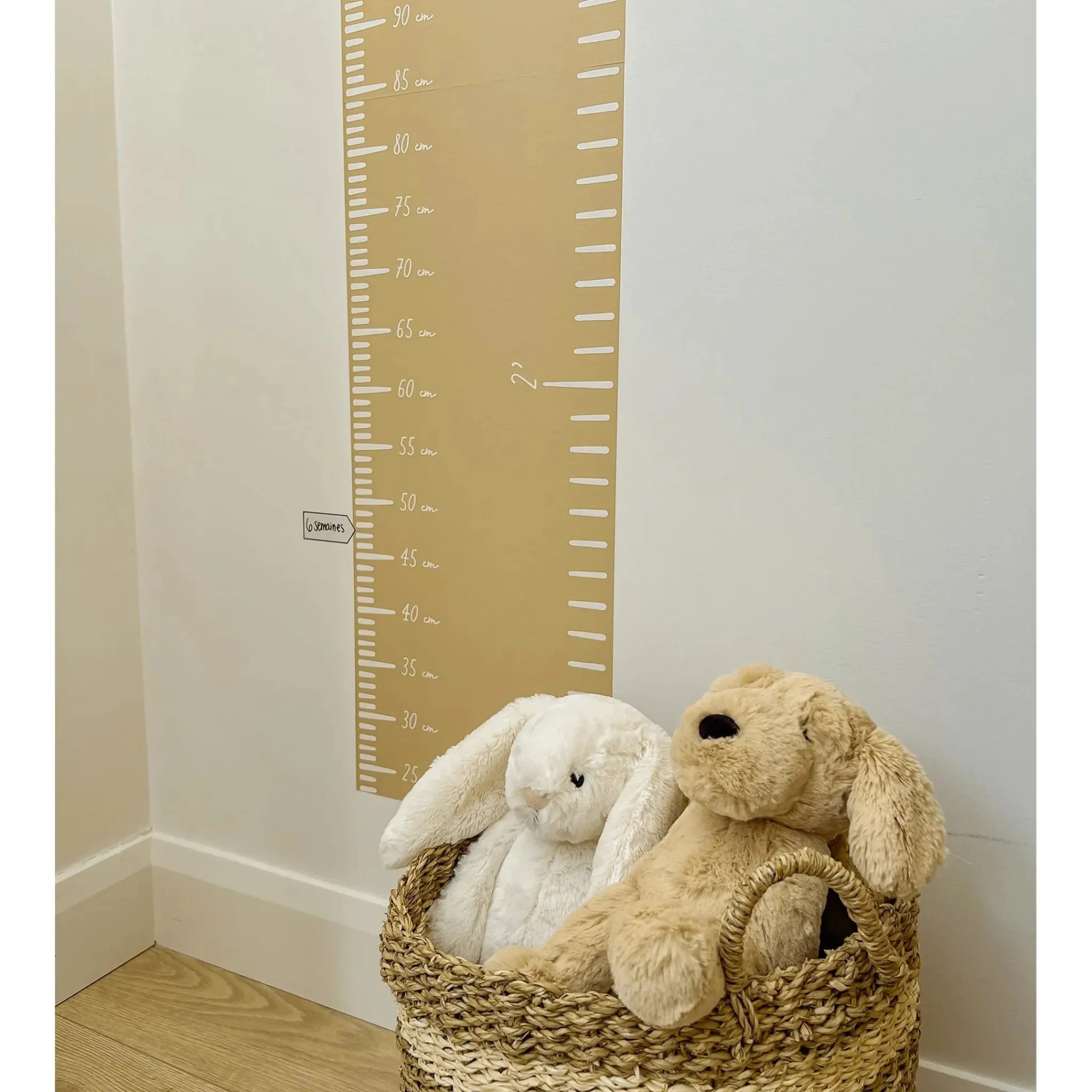 Clement - Impressions FRENCH Lux Modern Growth Chart - Ocher