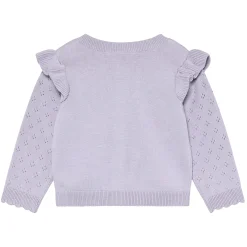 En Fant Fleeces And Sweatshirts|Tops>Frill Knit Cardigan 6-24m