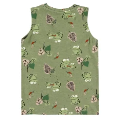 Kids/BOY Camp by Birdz Frog Tank top 2-8y