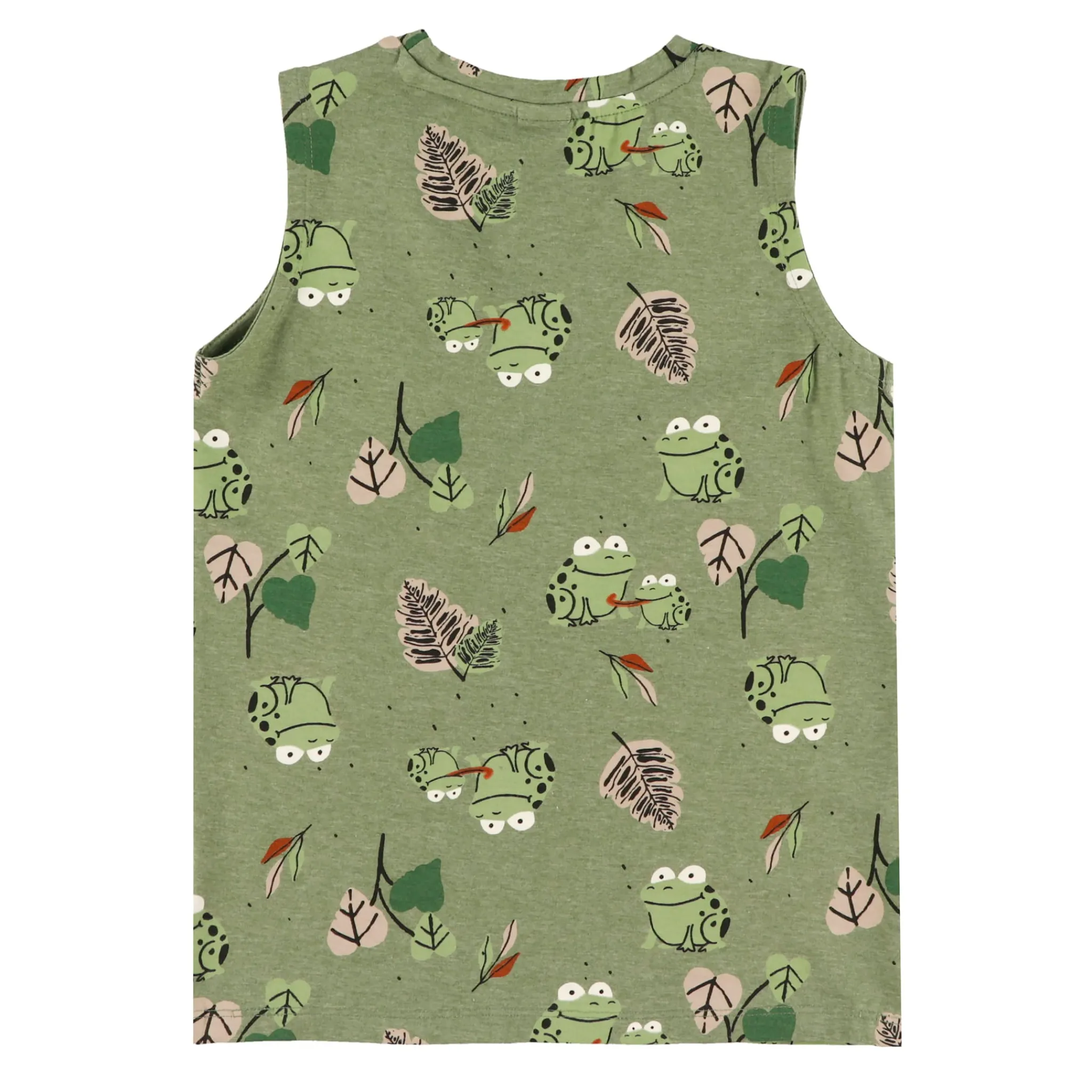 Kids/BOY Camp by Birdz Frog Tank top 2-8y