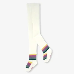 Kids Deux par Deux Underwear & Socks|Tights>Frost Flowers Tights 3-12