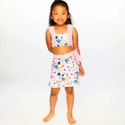 Kids Deux par Deux Swimsuits>Fruit Fiesta Beach Skirt 2-6