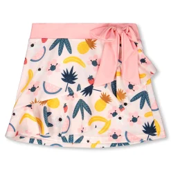 Kids Deux par Deux Fruit Fiesta Beach Skirt 7-12