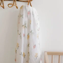 Kids Perlimpinpin Blankets|Blankets>Fruit Muslin Blanket