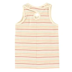 Kids Camp by Birdz Tops>Fruits Striped Tank Top 2-8y