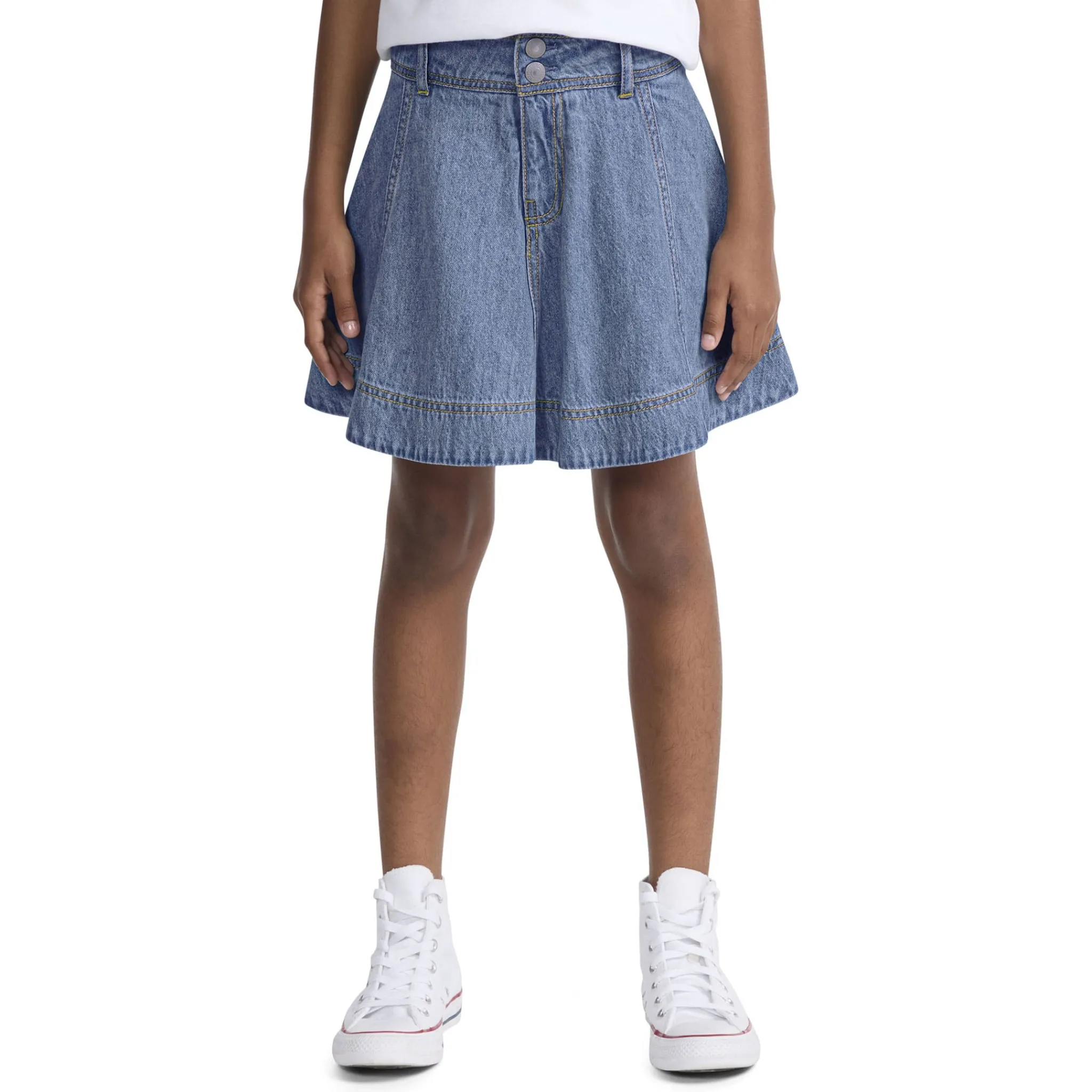 Kids Levis Full A-line Skirt 7-16