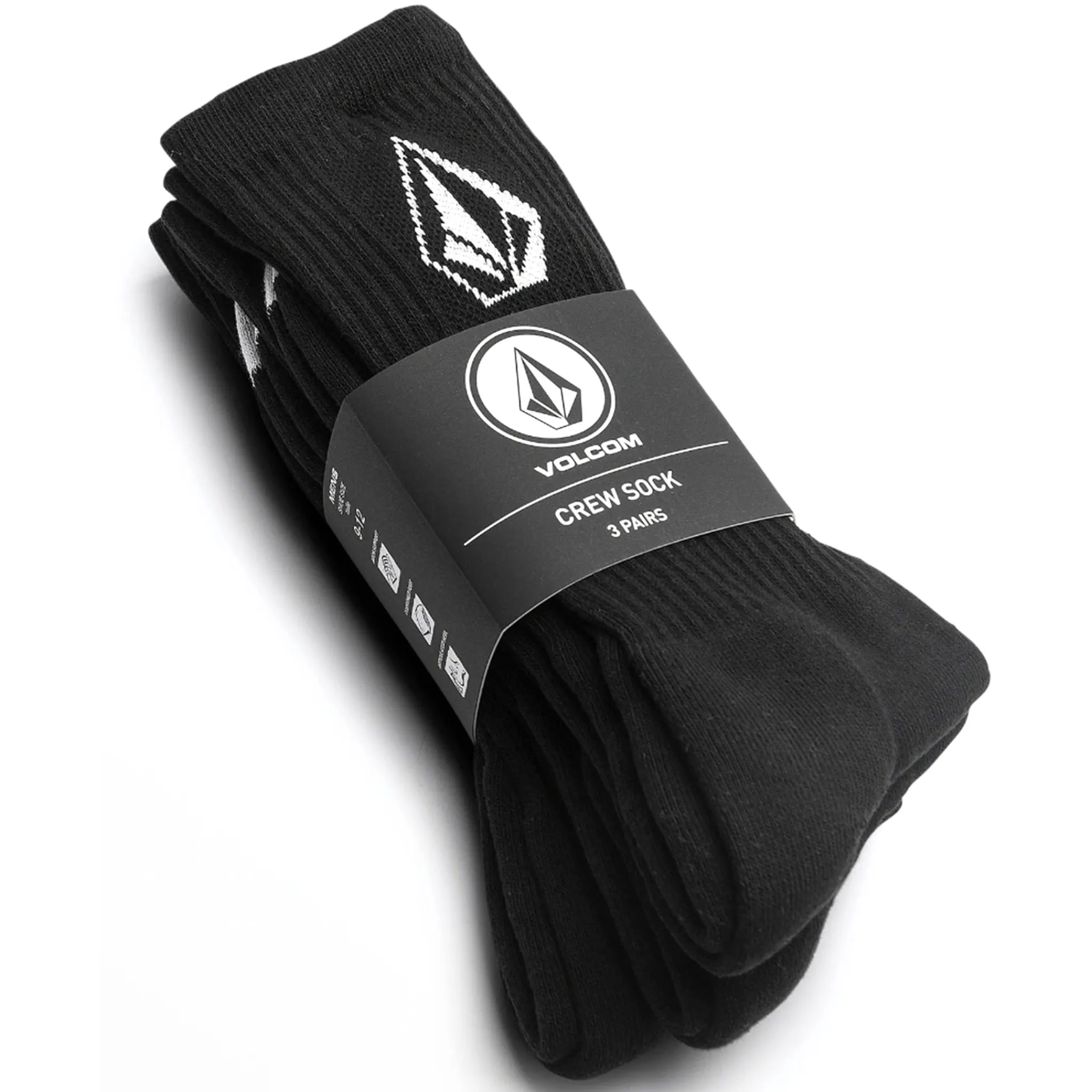 Kids/BOY Volcom Socks|Underwear & Socks>Full Stone (3) Sock 8-16y