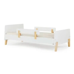 Dadada Baby Twin, Full & Queen Beds>Fun Twin Bed - White/Natural (2 Boxes)