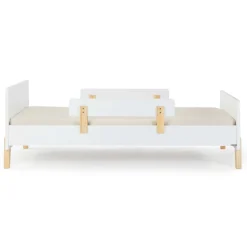 Dadada Baby Twin, Full & Queen Beds>Fun Twin Bed - White/Natural (2 Boxes)