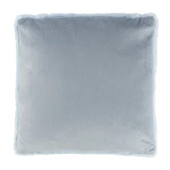 NOSTALGIA Cushions>Fur Cushion - Blue