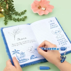 Kids Danawares Fuzzy Journal and Pen - Stitch