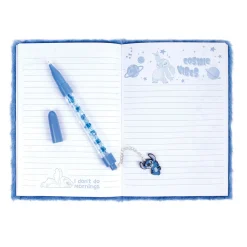 Kids Danawares Fuzzy Journal and Pen - Stitch