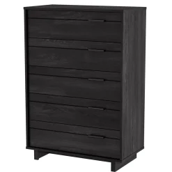 South Shore Fynn 5-Drawer Chest - Gray Oak