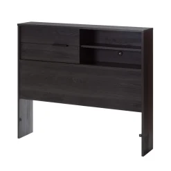 South Shore Fynn Twin Headboard with Storage - Gray Oak