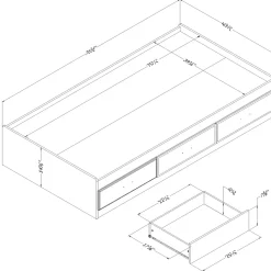 South Shore Twin, Full & Queen Beds><noscript><img width=