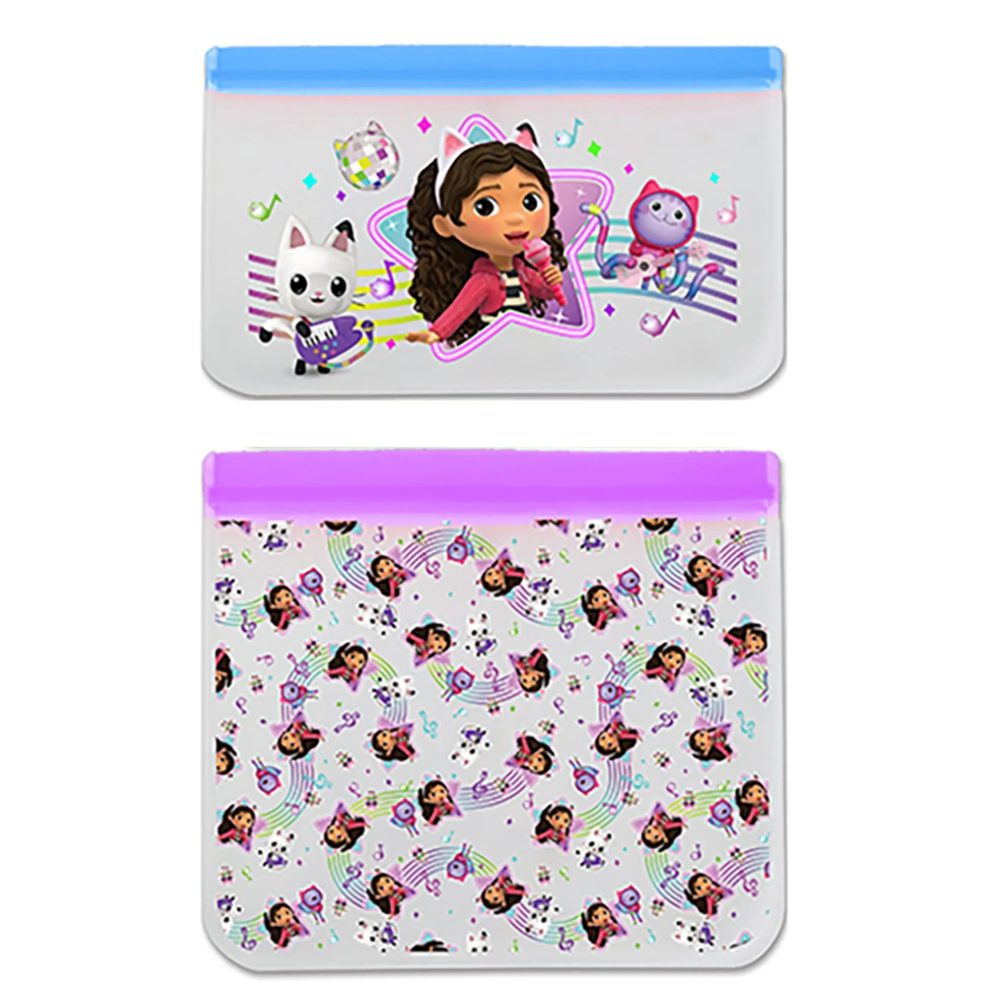 Kids Danawares Snack Bags & Containers|Tableware>Gabby Peva Reusable Snack Bag