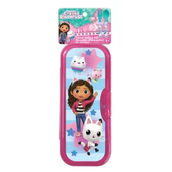 Kids Danawares Breastfeeding|Tableware>Gabby's Dollhouse - Travel Cutlery