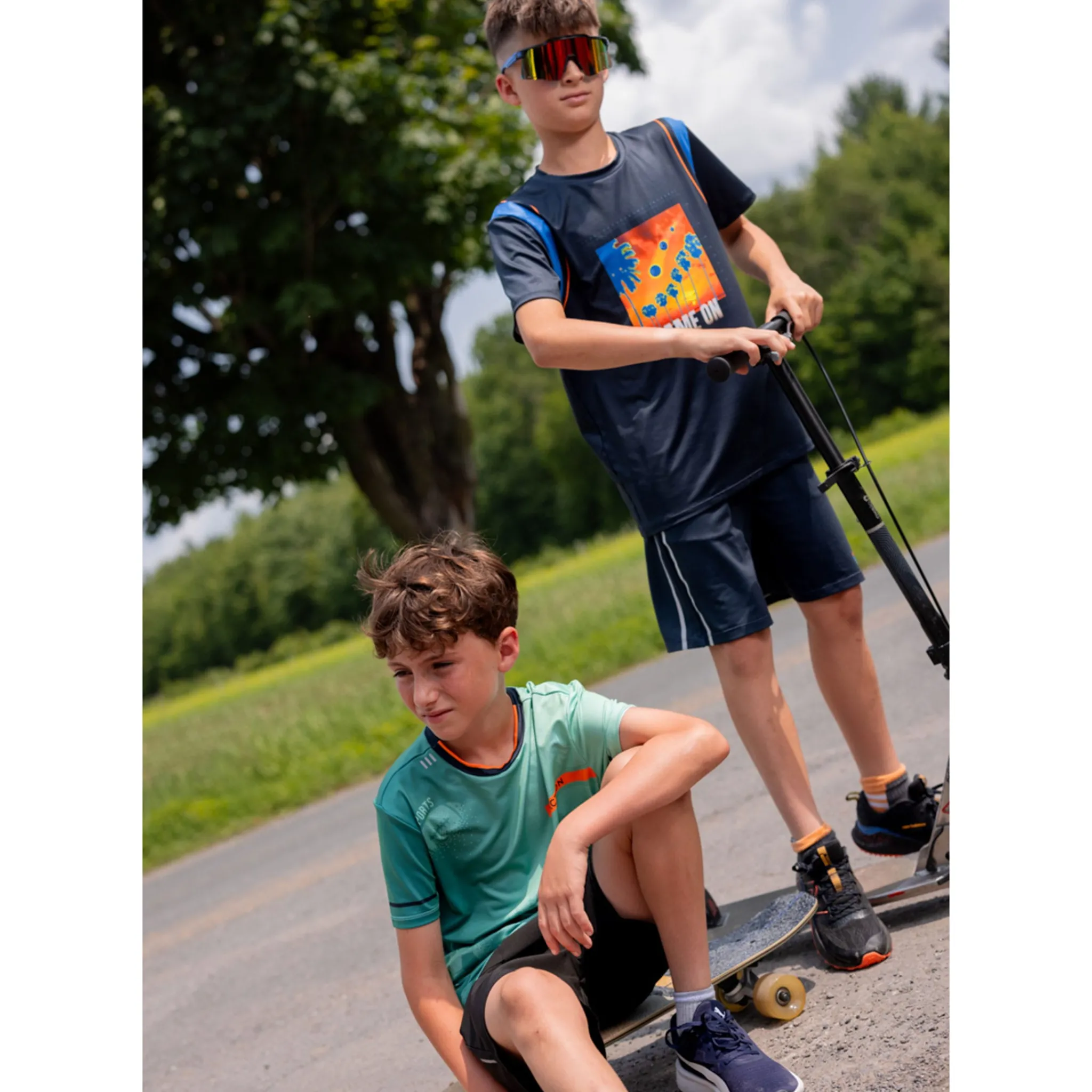 Kids/BOY Nano Sportswear|Tops>Game T-shirt 4-12