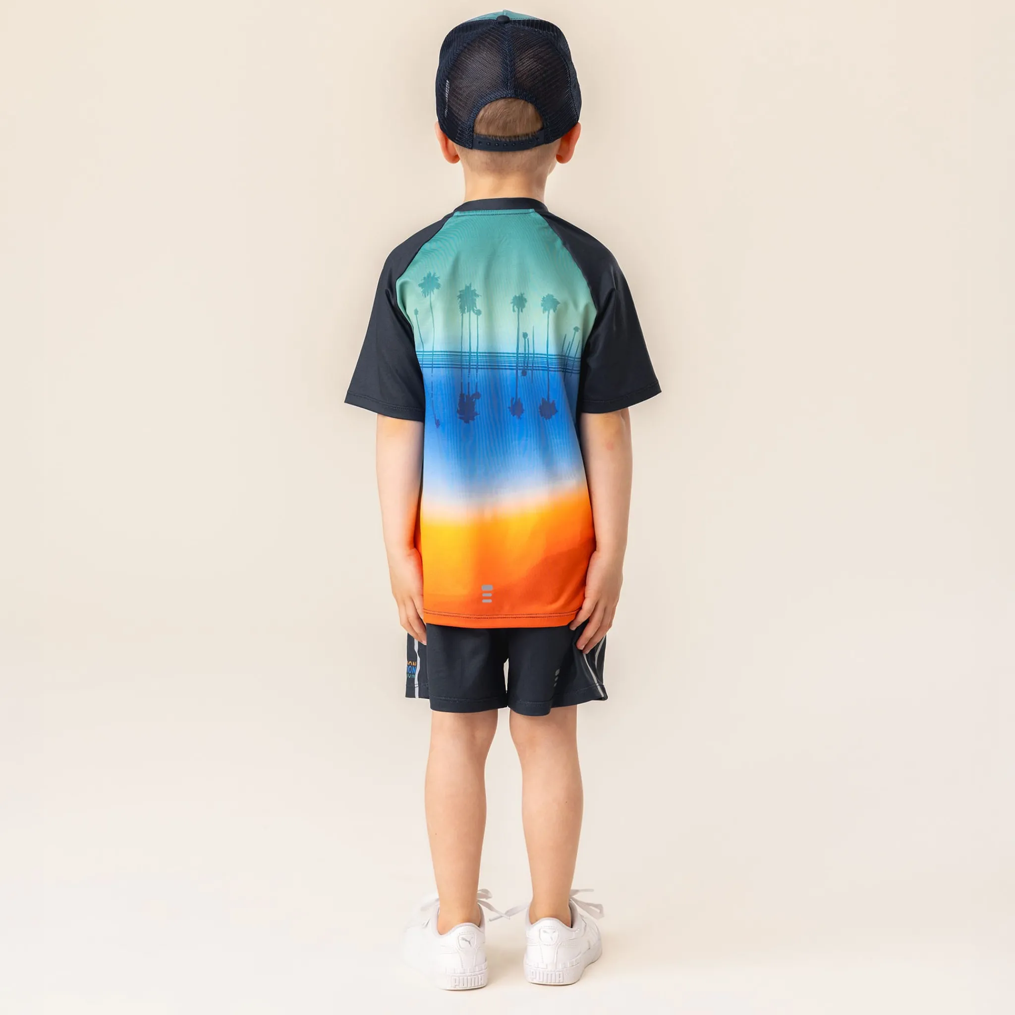 Kids/BOY Nano Sportswear|Tops>Game Raglan T-shirt 4-12