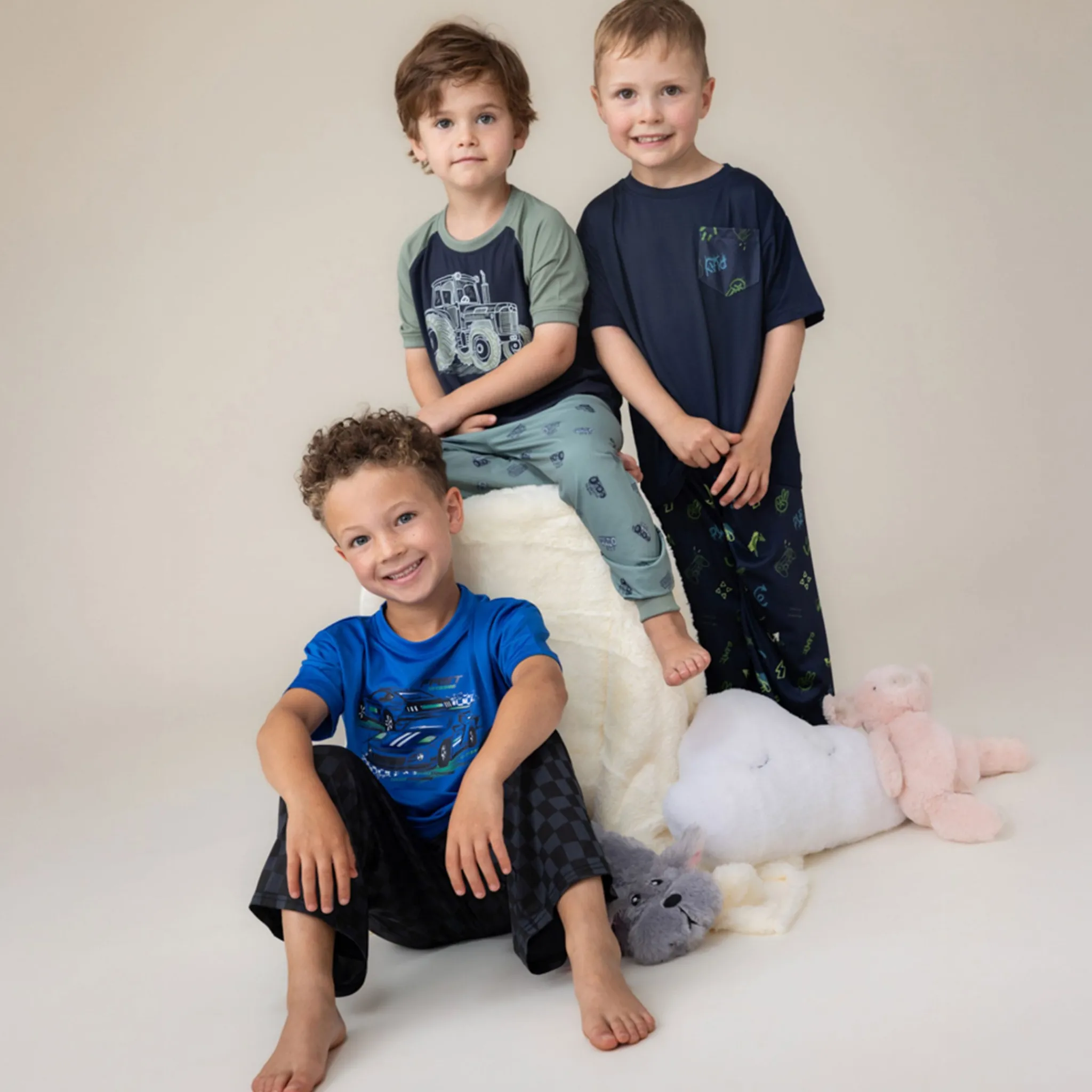 Kids/BOY Nano Pajamas & Bathrobes>Gaming 3pc Pajamas 2-12