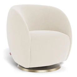 Monte Gem Rocking and Swivel Glider - Dune / Gold