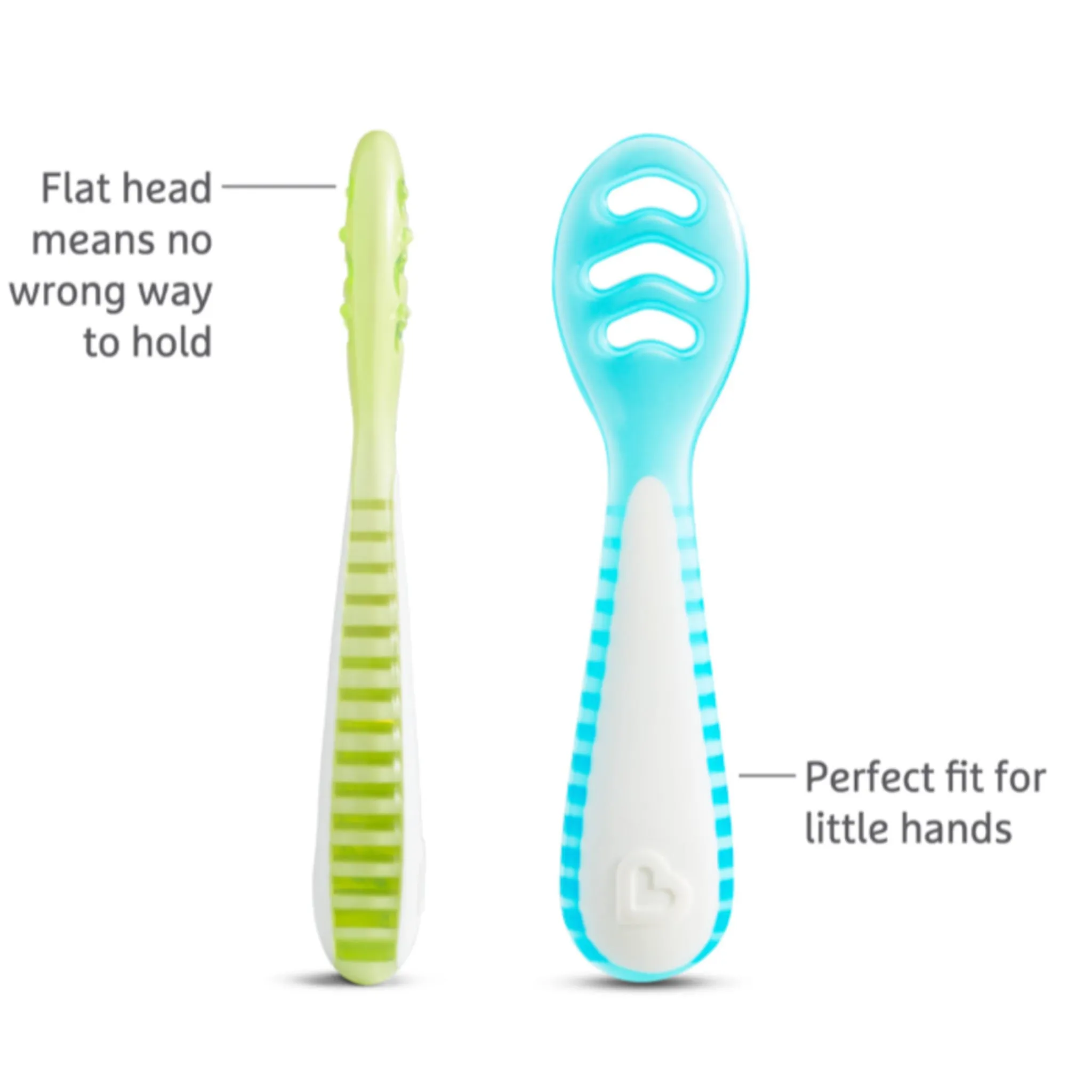 Kids Munchkin Gentle Dip™ Multistage First Spoons - Blue